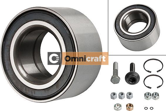 Omnicraft 2466934 - Подшипник ступицы колеса, комплект autospares.lv