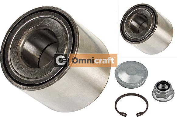 Omnicraft 2466404 - Подшипник ступицы колеса, комплект autospares.lv