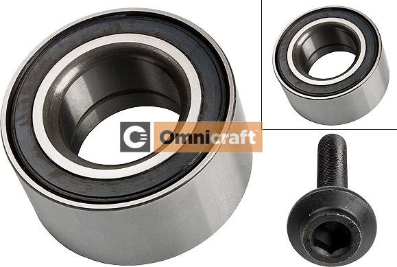 Omnicraft 2466438 - Подшипник ступицы колеса, комплект autospares.lv