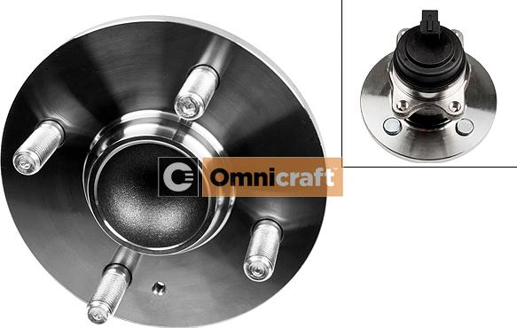 Omnicraft 2466472 - Подшипник ступицы колеса, комплект autospares.lv