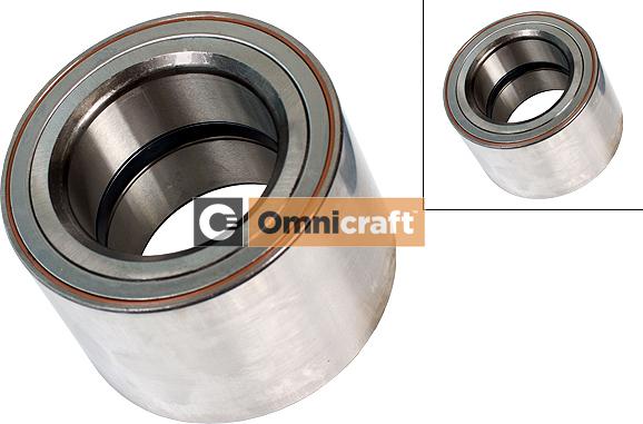 Omnicraft 2466567 - Подшипник ступицы колеса, комплект autospares.lv