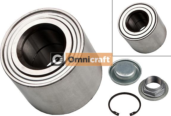 Omnicraft 2466501 - Подшипник ступицы колеса, комплект autospares.lv