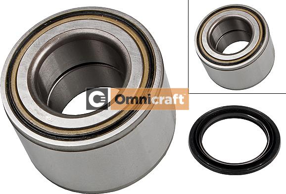 Omnicraft 2466806 - Подшипник ступицы колеса, комплект autospares.lv