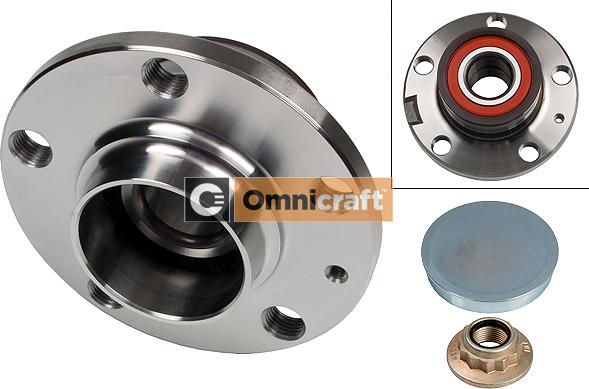 Omnicraft 2466388 - Подшипник ступицы колеса, комплект autospares.lv