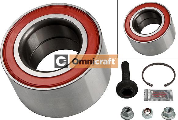 Omnicraft 2466790 - Подшипник ступицы колеса, комплект autospares.lv