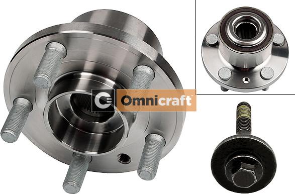 Omnicraft 2466764 - Подшипник ступицы колеса, комплект autospares.lv