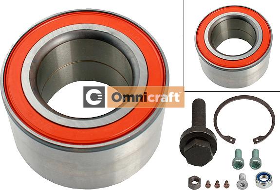 Omnicraft 2466780 - Подшипник ступицы колеса, комплект autospares.lv