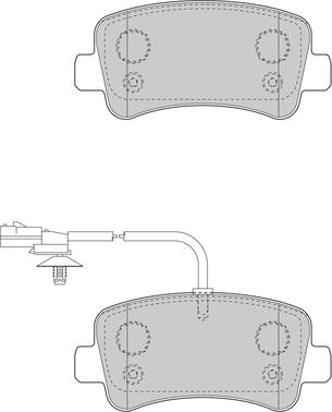 Omnicraft 2143239 - Тормозные колодки, дисковые, комплект autospares.lv