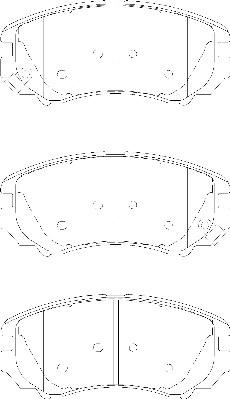 Omnicraft 2134962 - Тормозные колодки, дисковые, комплект autospares.lv