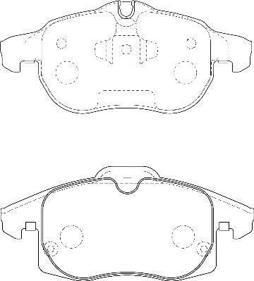 Omnicraft 2134910 - Тормозные колодки, дисковые, комплект autospares.lv