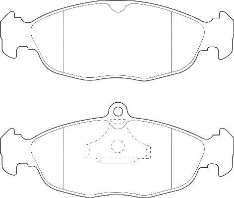 Omnicraft 2134920 - Тормозные колодки, дисковые, комплект autospares.lv