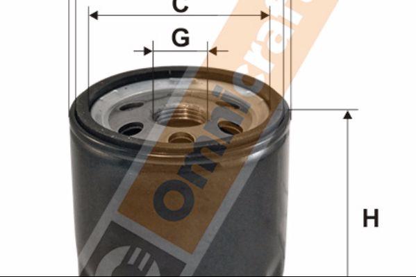 Omnicraft 2136054 - Масляный фильтр autospares.lv