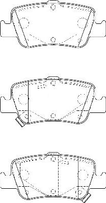 Omnicraft 2135694 - Тормозные колодки, дисковые, комплект autospares.lv