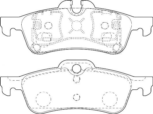 Omnicraft 2135648 - Тормозные колодки, дисковые, комплект autospares.lv