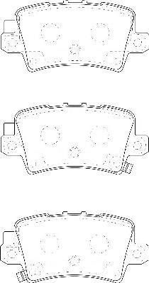 Omnicraft 2135658 - Тормозные колодки, дисковые, комплект autospares.lv