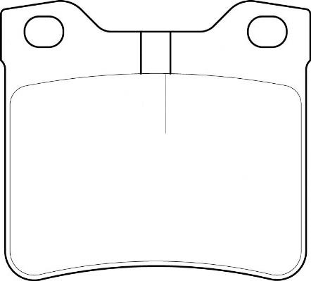 Omnicraft 2135660 - Тормозные колодки, дисковые, комплект autospares.lv