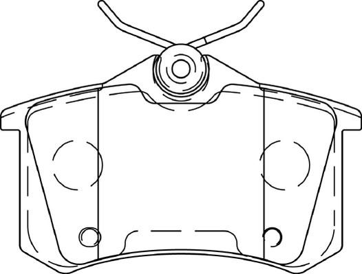 Omnicraft 2135600 - Тормозные колодки, дисковые, комплект autospares.lv