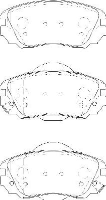 Omnicraft 2135002 - Тормозные колодки, дисковые, комплект autospares.lv