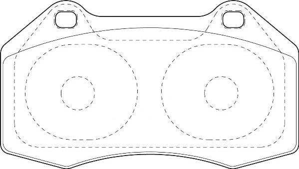 Omnicraft 2135192 - Тормозные колодки, дисковые, комплект autospares.lv