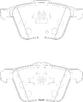 Omnicraft 2135158 - Тормозные колодки, дисковые, комплект autospares.lv