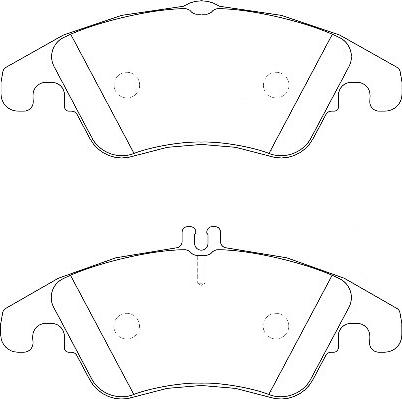 Omnicraft 2135152 - Тормозные колодки, дисковые, комплект autospares.lv