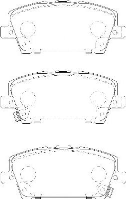 Omnicraft 2135112 - Тормозные колодки, дисковые, комплект autospares.lv