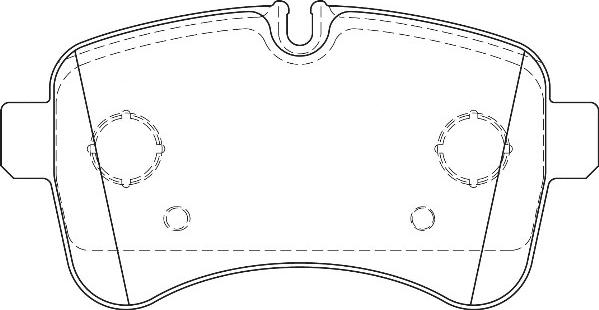 Omnicraft 2135701 - Тормозные колодки, дисковые, комплект autospares.lv