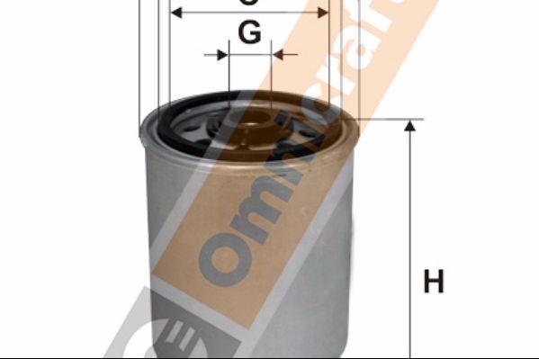 Omnicraft 2136777 - Топливный фильтр autospares.lv