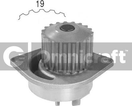 Omnicraft 2316948 - Водяной насос autospares.lv