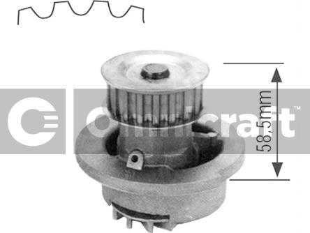 Omnicraft 2316938 - Водяной насос autospares.lv