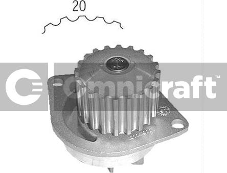 Omnicraft 2316978 - Водяной насос autospares.lv