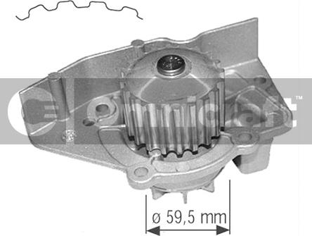 Omnicraft 2317268 - Водяной насос autospares.lv