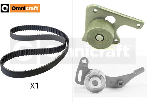 Omnicraft 2328454 - Комплект зубчатого ремня ГРМ autospares.lv