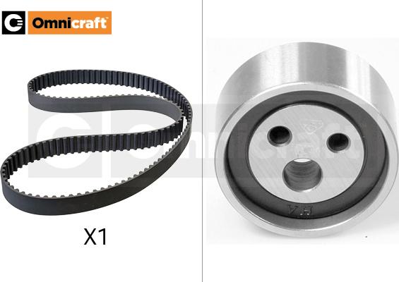 Omnicraft 2328459 - Комплект зубчатого ремня ГРМ autospares.lv