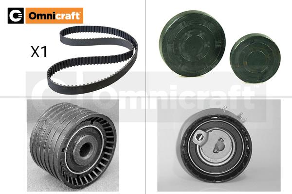 Omnicraft 2328488 - Комплект зубчатого ремня ГРМ autospares.lv