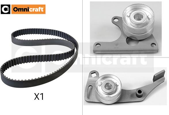 Omnicraft 2328552 - Комплект зубчатого ремня ГРМ autospares.lv