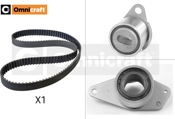 Omnicraft 2328562 - Комплект зубчатого ремня ГРМ autospares.lv