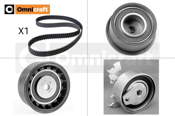 Omnicraft 2328502 - Комплект зубчатого ремня ГРМ autospares.lv