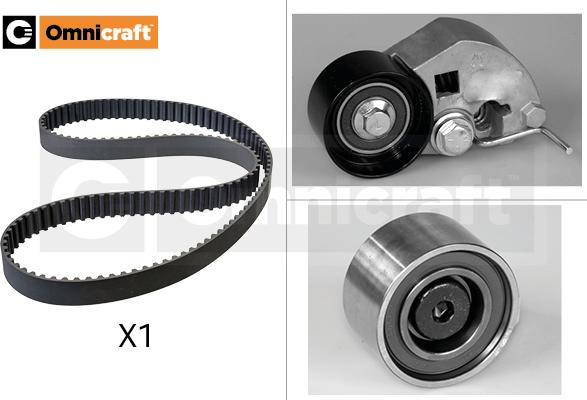 Omnicraft 2328537 - Комплект зубчатого ремня ГРМ autospares.lv