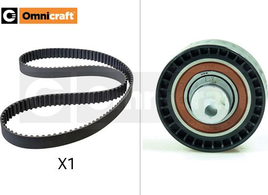 Omnicraft 2328578 - Комплект зубчатого ремня ГРМ autospares.lv