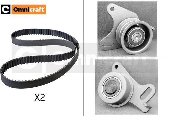 Omnicraft 2328692 - Комплект зубчатого ремня ГРМ autospares.lv