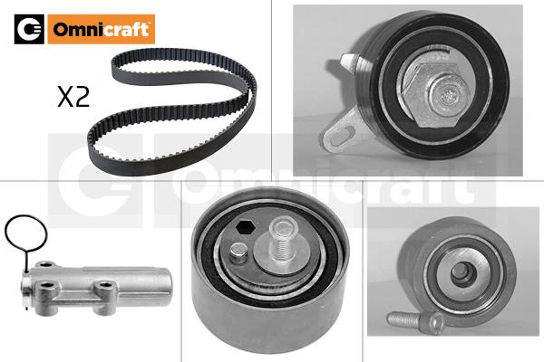 Omnicraft 2328664 - Комплект зубчатого ремня ГРМ autospares.lv