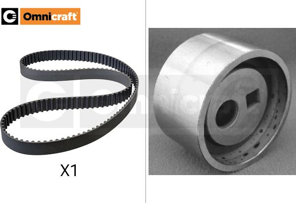 Omnicraft 2328638 - Комплект зубчатого ремня ГРМ autospares.lv