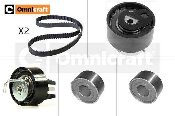 Omnicraft 2328682 - Комплект зубчатого ремня ГРМ autospares.lv