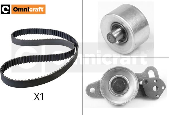 Omnicraft 2328670 - Комплект зубчатого ремня ГРМ autospares.lv