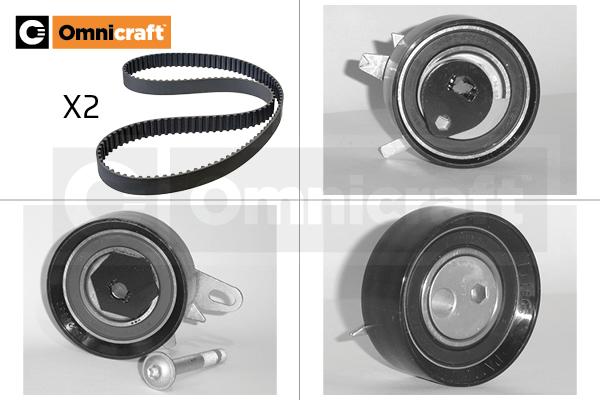 Omnicraft 2328678 - Комплект зубчатого ремня ГРМ autospares.lv