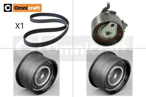 Omnicraft 2328842 - Комплект зубчатого ремня ГРМ autospares.lv