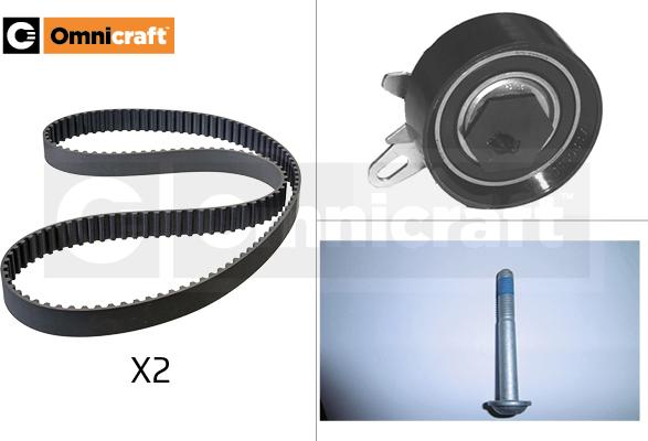 Omnicraft 2328854 - Комплект зубчатого ремня ГРМ autospares.lv