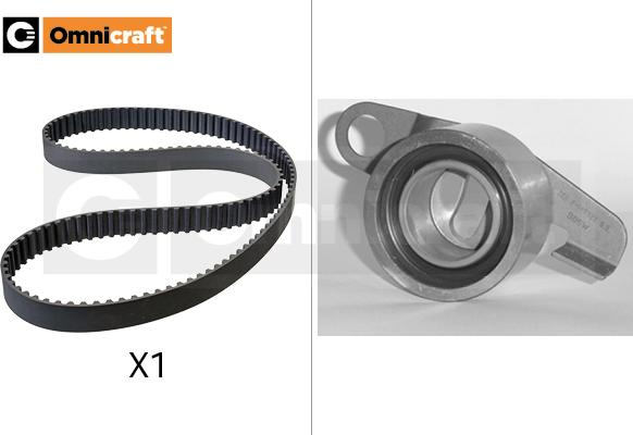 Omnicraft 2328850 - Комплект зубчатого ремня ГРМ autospares.lv