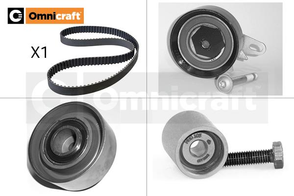 Omnicraft 2328808 - Комплект зубчатого ремня ГРМ autospares.lv